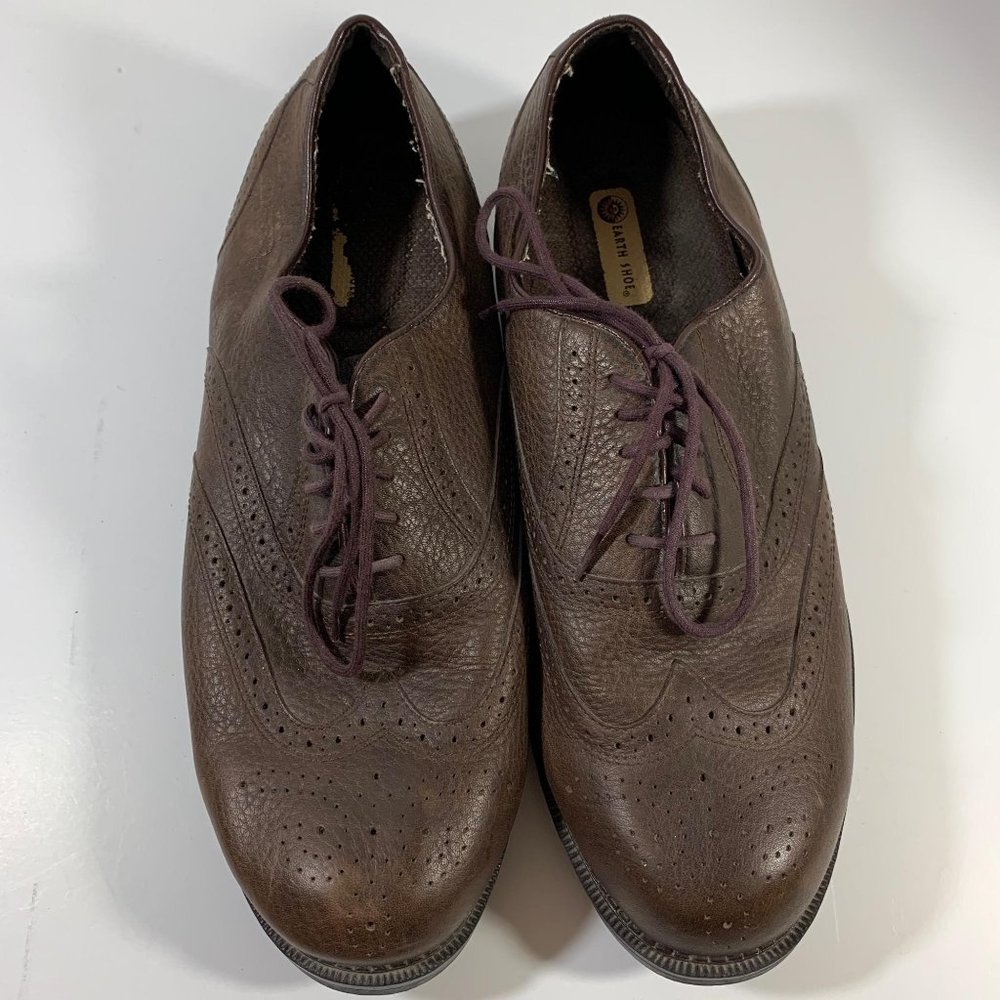 Earth Shoe Men’s Dress Shoes Brown 13